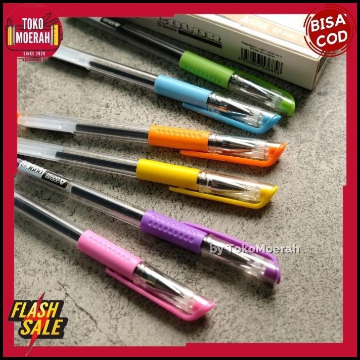 

HOT DEAL PULPEN MASTONA RAINBOW AODEMEI PEN GEL HITAM MURAH 1 LUSIN MIMI 12PCS !!!!!!