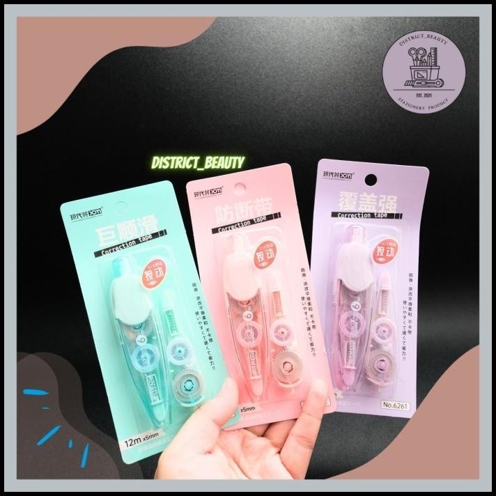

GRATIS ONGKIR CORRECTION TAPE CETEK FREE REFILL TIP EX ROLL MEKANIK XDM 6261 !!!!