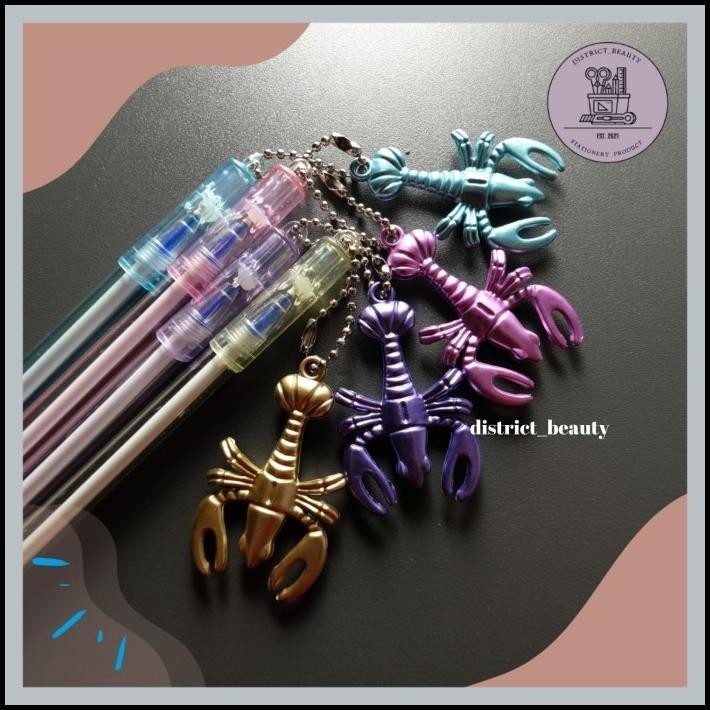 

GRATIS ONGKIR (12PCS) PULPEN LUCU PULPEN GANTUNGAN LOBSTER PULPEN BISA DIHAPUS