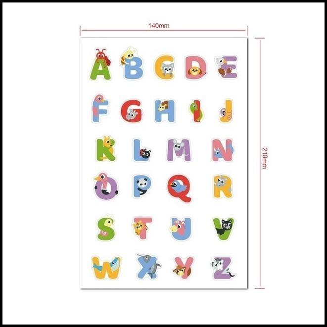 

BEST DEAL ALPHABETH STICKERS TEMPELAN HURUF STICKERS !!