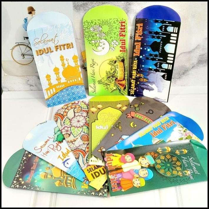 

TERBARU AMPLOP LEBARAN UKURAN BESAR 1 SET ISI 10 PCS MIX CAMPUR MOTIF TERMURAH