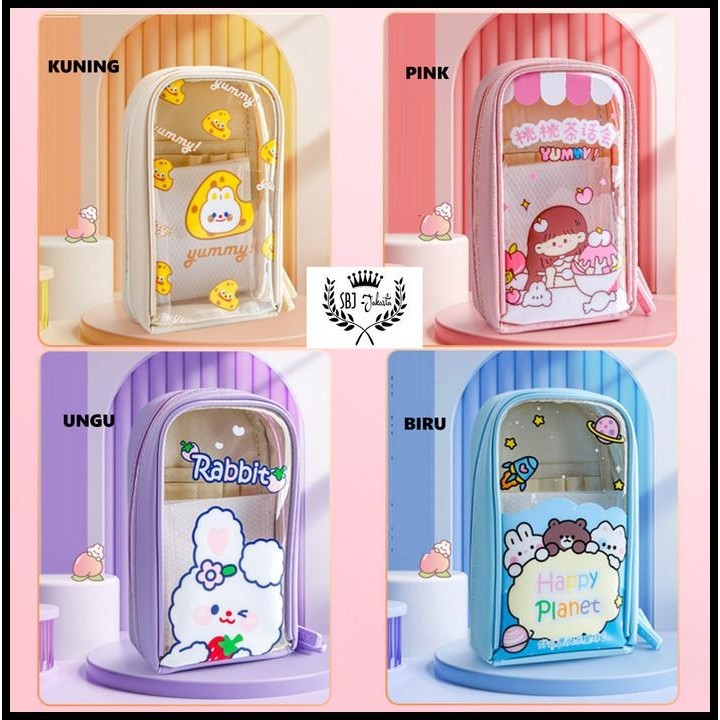 

TERMURAH TEMPAT PENSIL KOTAK PENSIL YUMMY KAPASITAS BESAR SWEET KOREAN DESIGN !!!