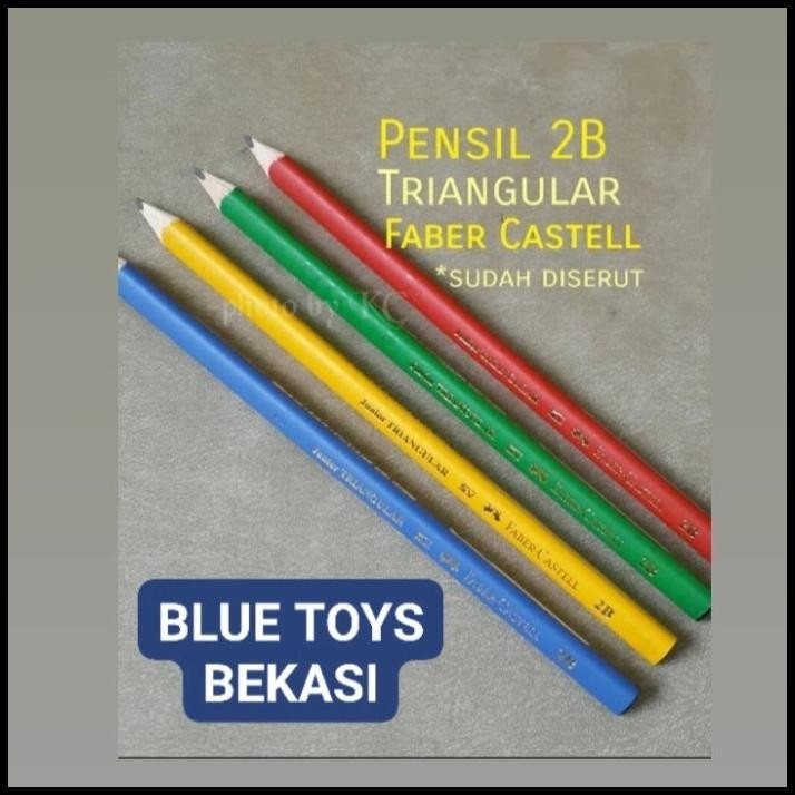 

GRATIS ONGKIR PENSIL SEGITIGA FABER CASTELL YUNIOR !!