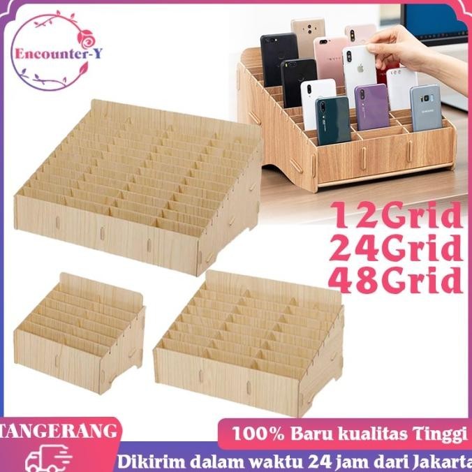 

Rak Tempat Hp 12/24/48 Susun Management Box Cell Phone Multifungsi Kualitas Premium