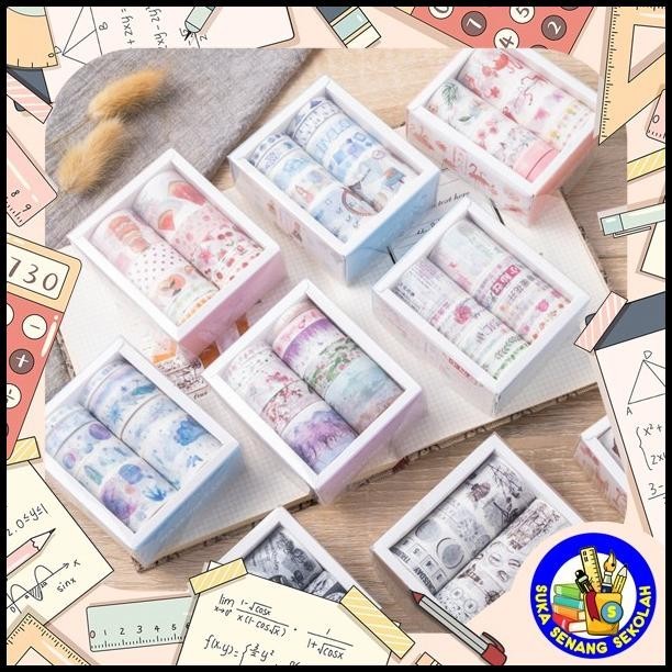 

GRATIS ONGKIR WASHI TAPE 10PCS / SET BERBAGAI UKURAN DAN ANEKA MOTIF LUCU AT0039 !!!!
