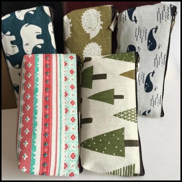 

HOT DEAL KOTAK PENSIL ANAK KANVAS PENCIL CASE TEMPAT PENSIL MOTIF UNIK LUCU !!!