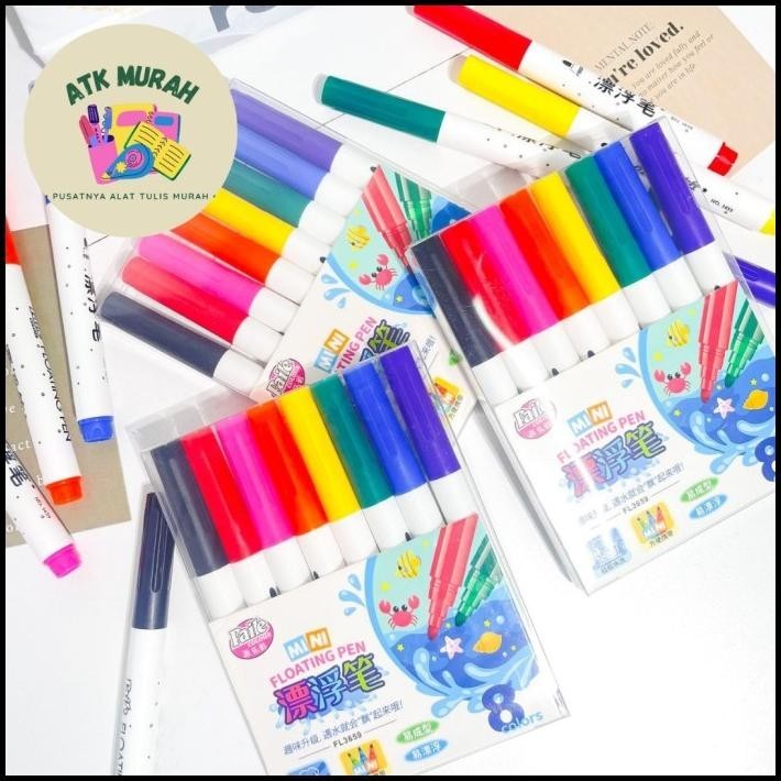 

HOT DEAL SPIDOL FLOATING 1 BOX ISI 8 PCS WARNA PASTEL KADO UNIK BARANG LUCU ALA