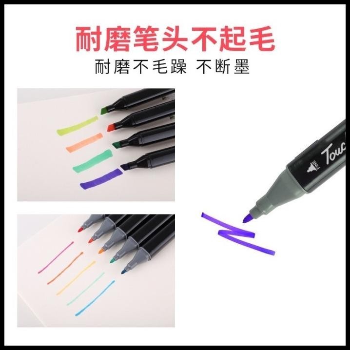 

DISKON TOUCH TWIN MARKER COLOR COPIC / MARKER ALKOHOL BASE SKETSA DRAWING PEN