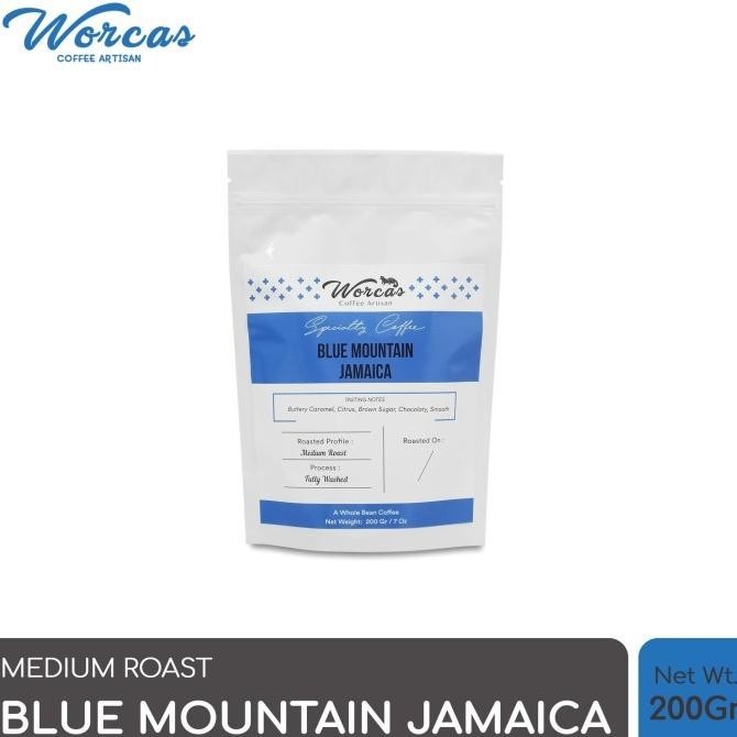 

Worcas Arabica Jamaica Blue Mountain 200Gr - Medium Roasted Coffee