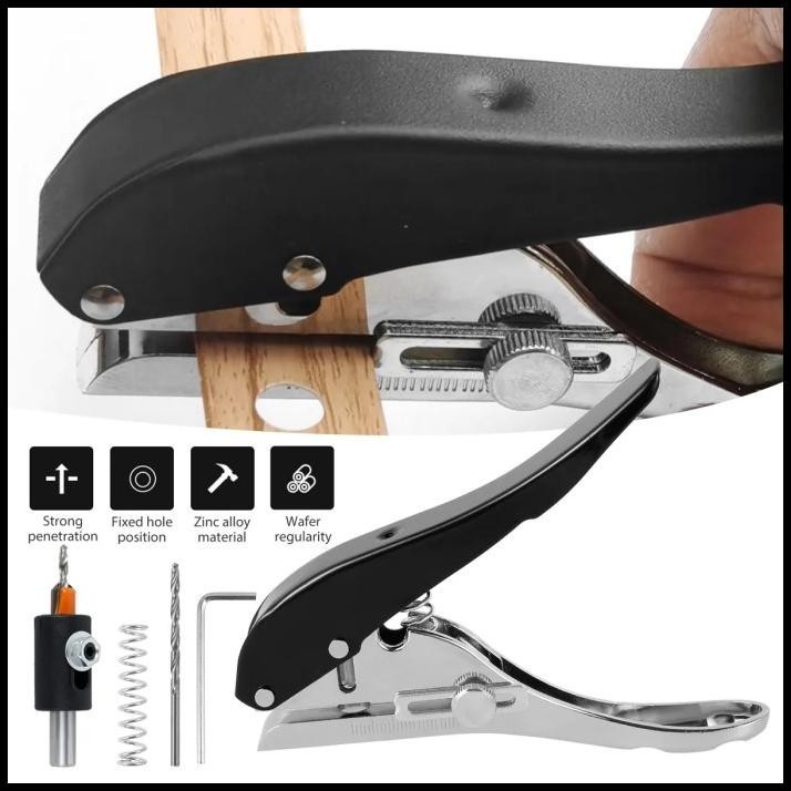 

TERMURAH HEAVY DUTY PUNCHING 6MM 8MM 10MM HOLE PUNCHER SINGLE HOLE PUNCHER !