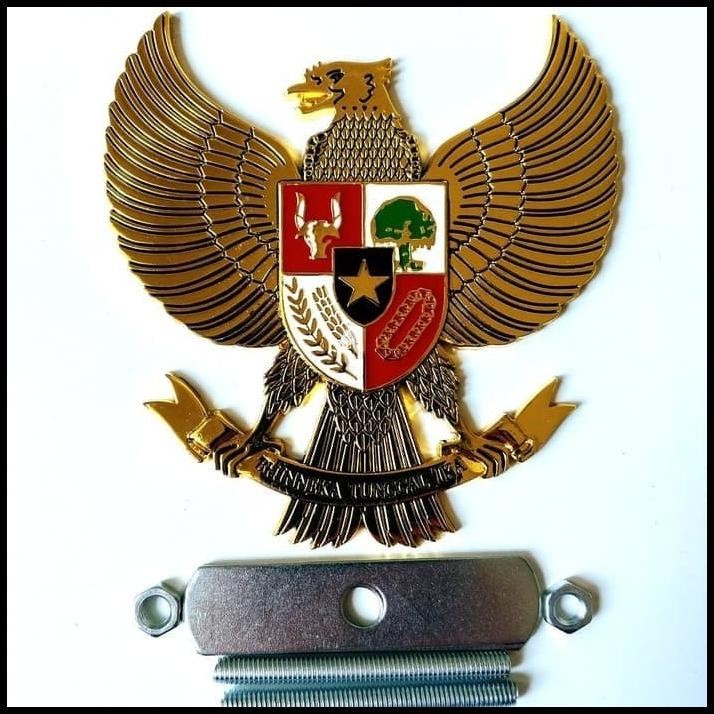 LOGO / EMBLEM GRILL & PLAT NOMOR MOBIL GARUDA PANCASILA MOBIL ERTIGA