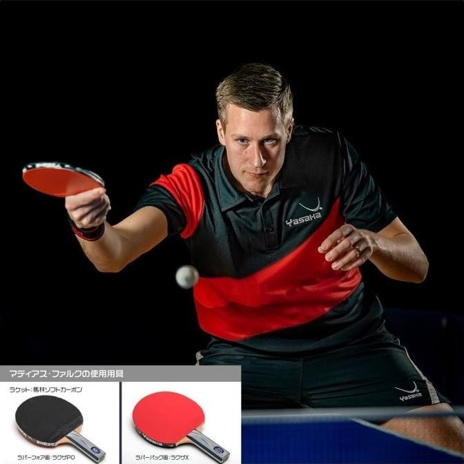 Bintik Serang Rakza Po Karet Rubber Tenis Meja Pingpong Yasaka