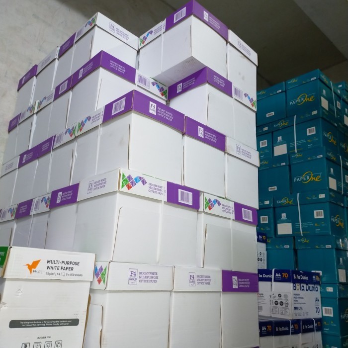

Kertas Hvs F4 75Gr (Bmo) Per Dus (5Rim)