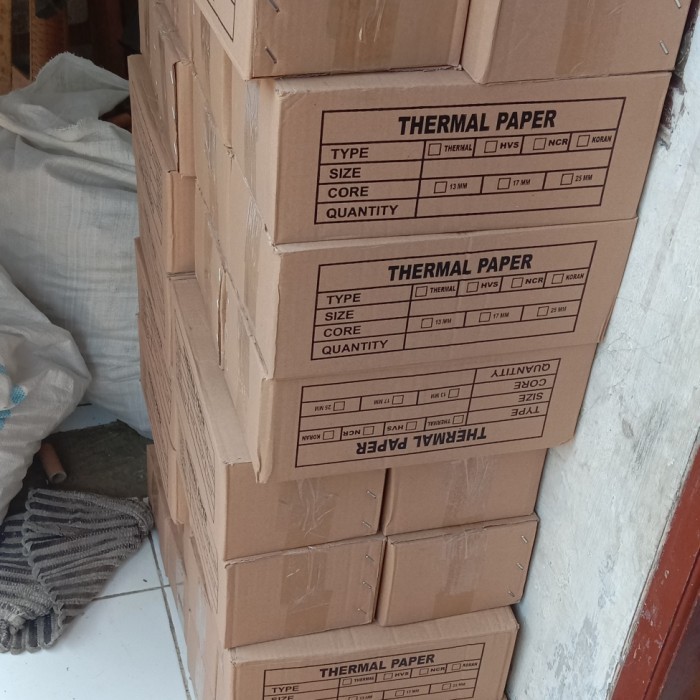 

Kertas Struk Thermal Murah 58X30Mm Paket 7 Box