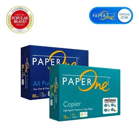 

Kertas Hvs Fotokopi Photocopy Print Paper Paperone Paper One A4 70