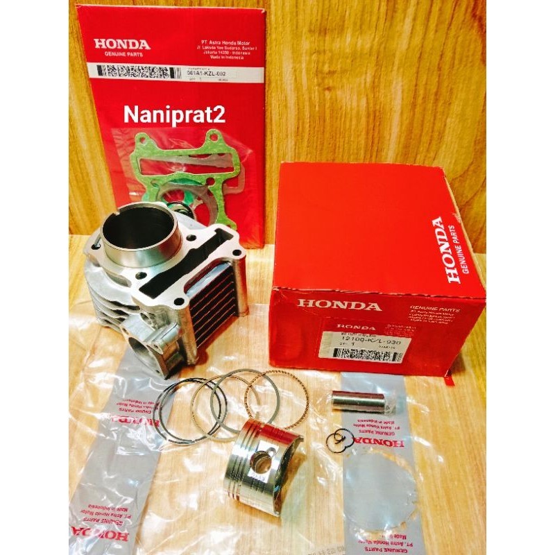 Blok seher KZL Blok Set Komplit Honda Beat fi, Scoopy fi, Spacy fi Ori