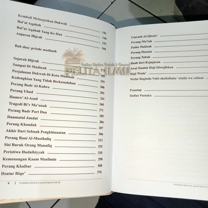 

Buku Perjalanan Dakh Dan Sejarah Hijrah Nabi