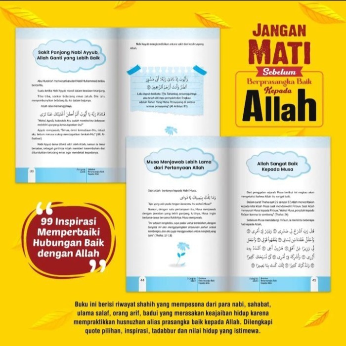 

Buku Jangan Mati Sebelum Berprasangka Baik Kepada Allah