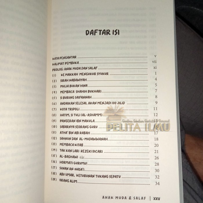 

Serial Buku Anak Muda Dan Salaf - Sebuah Catatan Singkat Untuk Pemuda