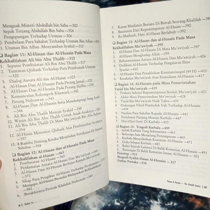 

Buku Hasan & Husain The Untold Stories