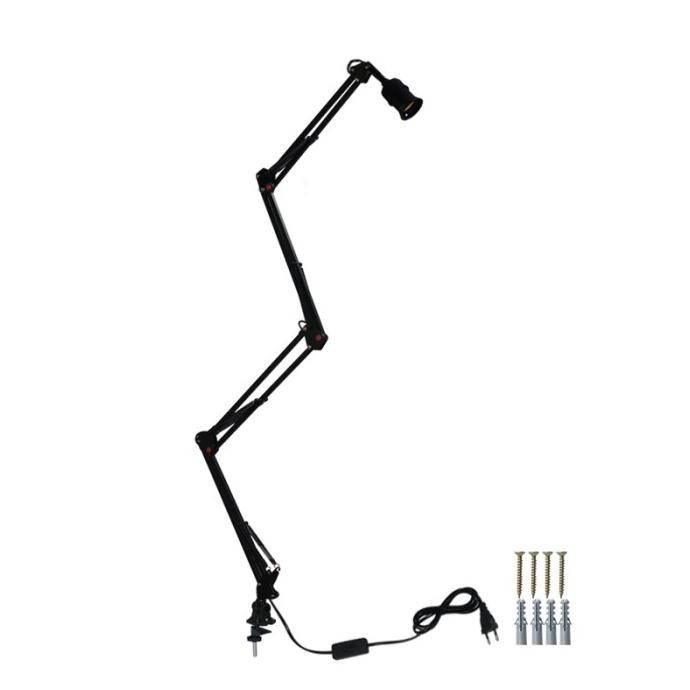 EELIC ELC-J015 LAMPU MEJA JEPIT ARSITEK LAMPU MEJA BELAJAR JEPIT DESK
