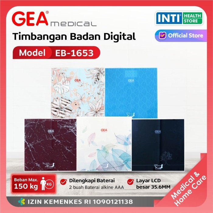 GEA MEDICAL TIMBANGAN BADAN DIGITAL EB 1653 TIMBANGAN BADAN