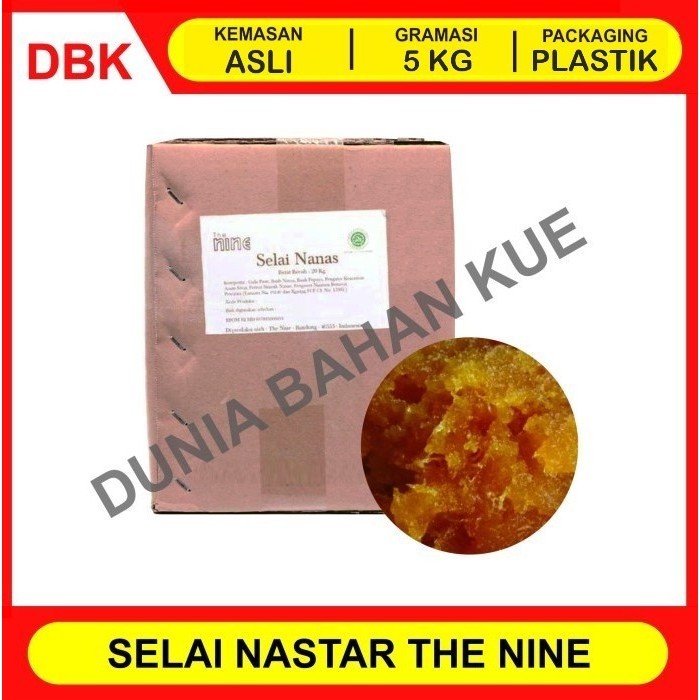 

Selai Nanas The Nine 5 Kg / Isian Nastar / Selai Nastar