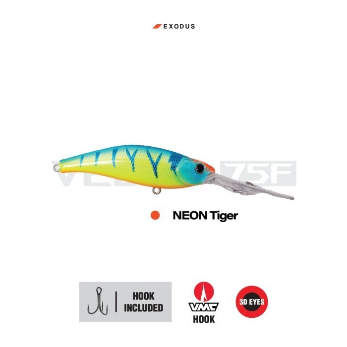 Lure Exodus Veden 75F - Long Lip Minnow