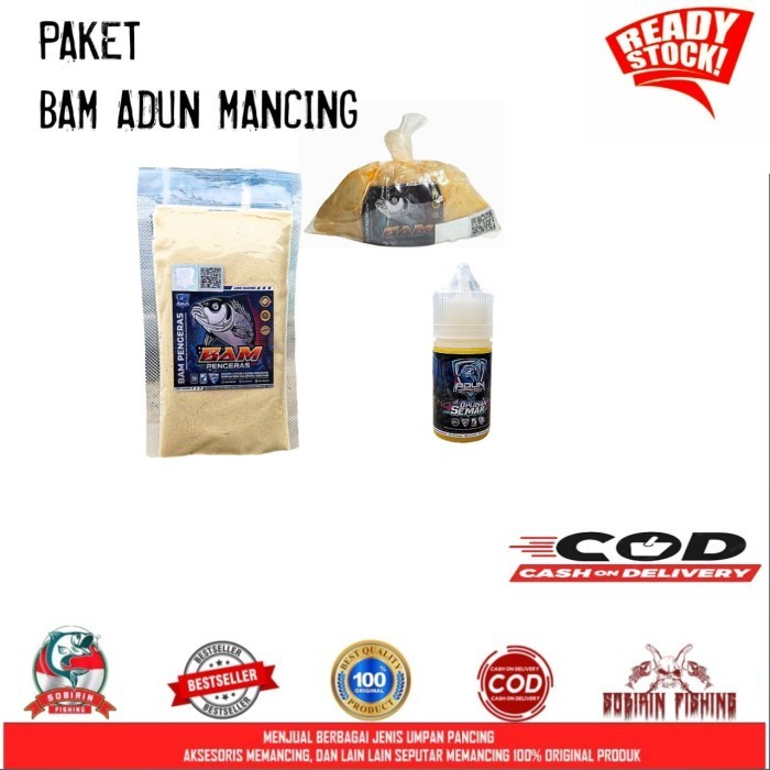 Paket Umpan Adun Mancing Amis Putih Premium Umpan Ikan Mas