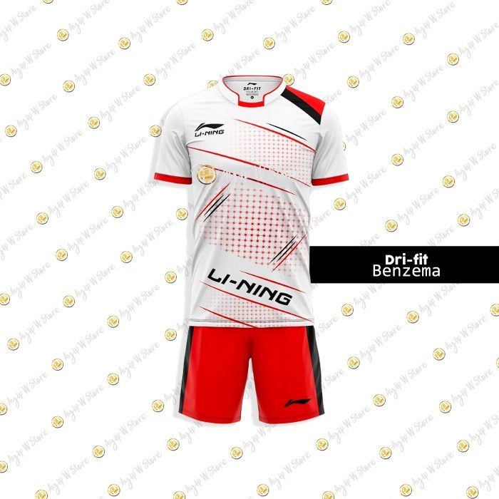 Baju Badminton Pria Setelan Bulutangkis Pria Kaos Badminton Dewasa
