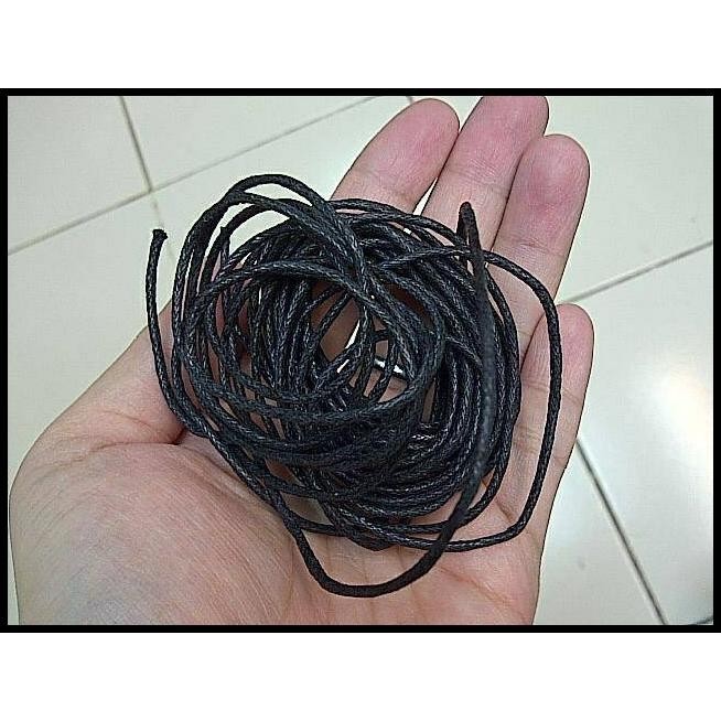 

BEST DEAL TALI KULIT 1,5MM X 5 METER HITAM !!