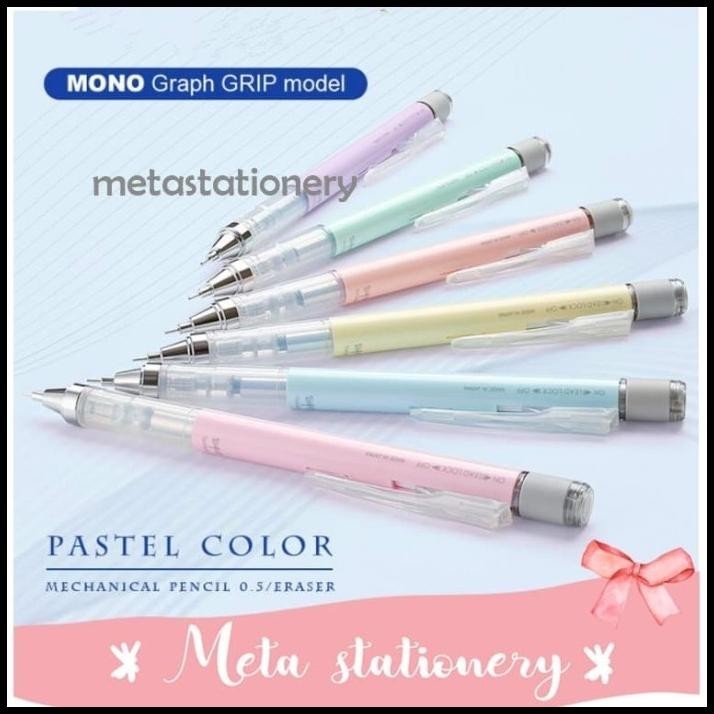 

TERMURAH PENSIL MEKANIK TOMBOW MONO GRAPH PASTEL COLOR 0.5MM !!