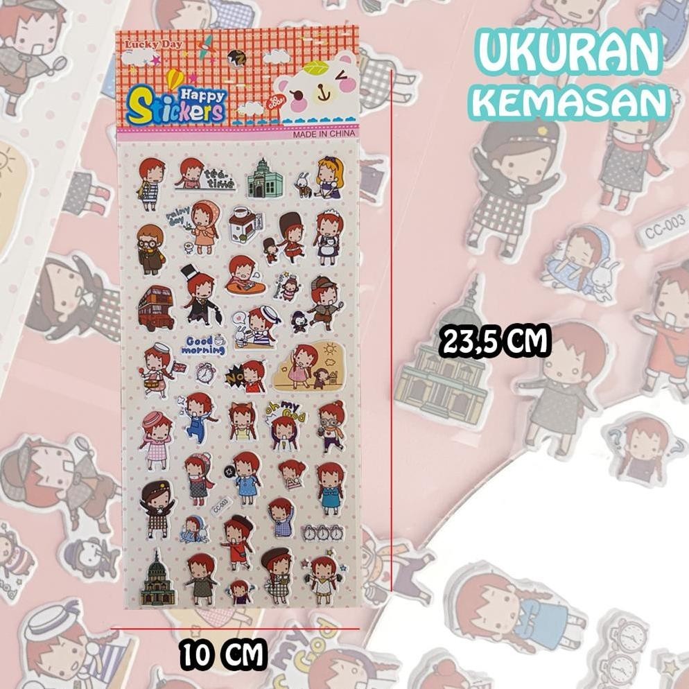 

[ PROMO SPESIAL ] STIKER ANAK 3D / STICKER MOTIF KARTUN LUCU 21915-2 BISA COD