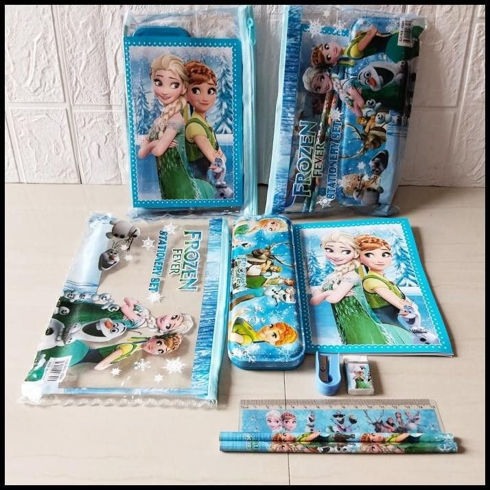 

DISKON STUDY SET PAKET ALAT TULIS ANAK PERLENGKAPAN SEKOLAH KARAKTER FROZEN !!!!!!!