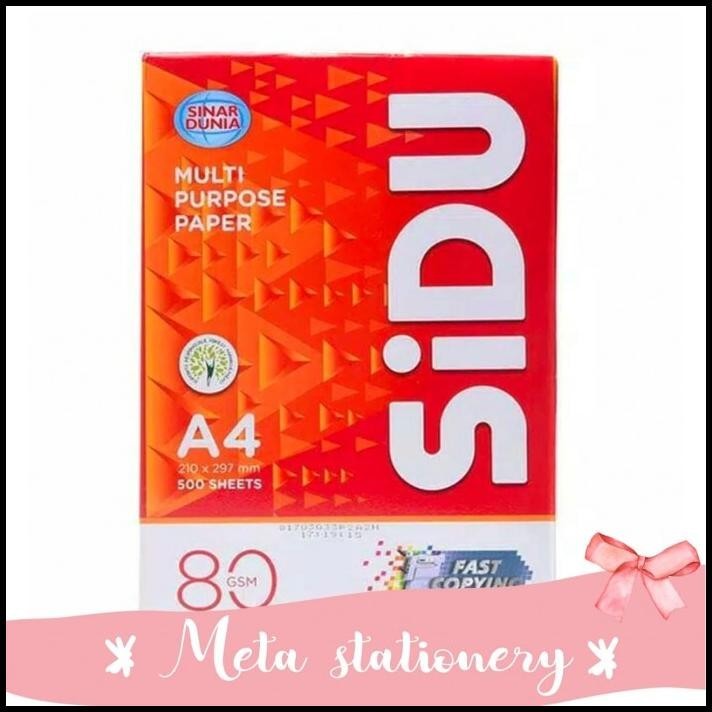 

BEST DEAL KERTAS HVS SINAR DUNIA A4 80GR (1 RIM) !!!!