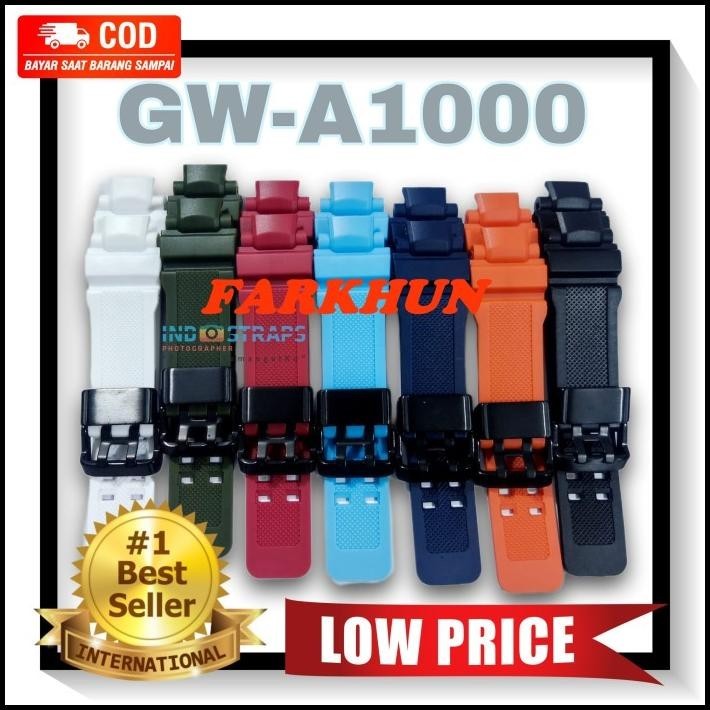 BEST DEAL STRAP RUBBER CASIO GW A1100 GRAVITYMASTER JAM TANGAN KALEP GW A 1100 