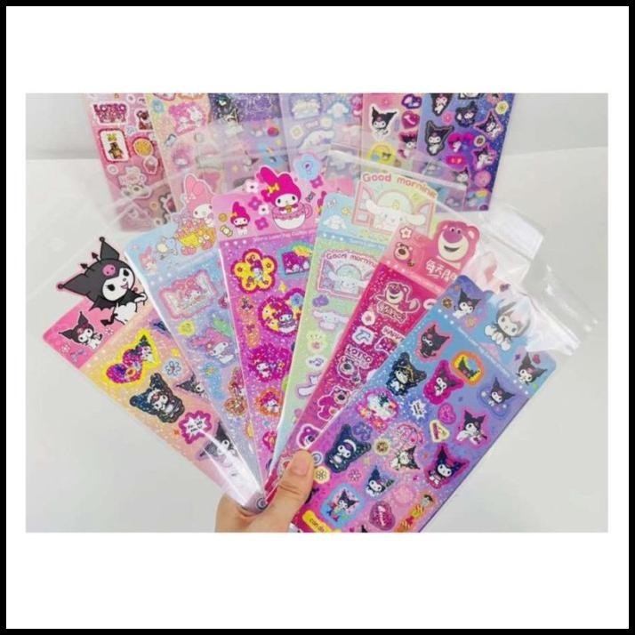 

BEST DEAL STICKER SANRIO HOLOGRAM DECO STIKER ANAK LUCU MURAH GLOSSY !!!!!!