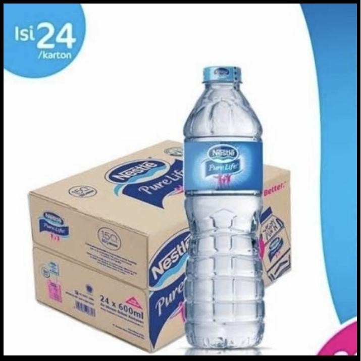 

HOT DEAL NESTLE PURE LIFE 600 ML AIR MINUM KARTONAN 24 BOTOL GOJEK GRAB !!!
