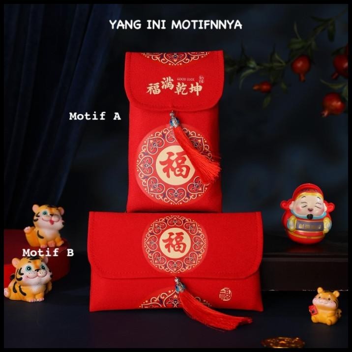 

TERMURAH AMPLOP KAIN SULAM BAHAN FLANEL TEBAL ANGPAO EKSKLUSIF ANGPAO CNY !!!!