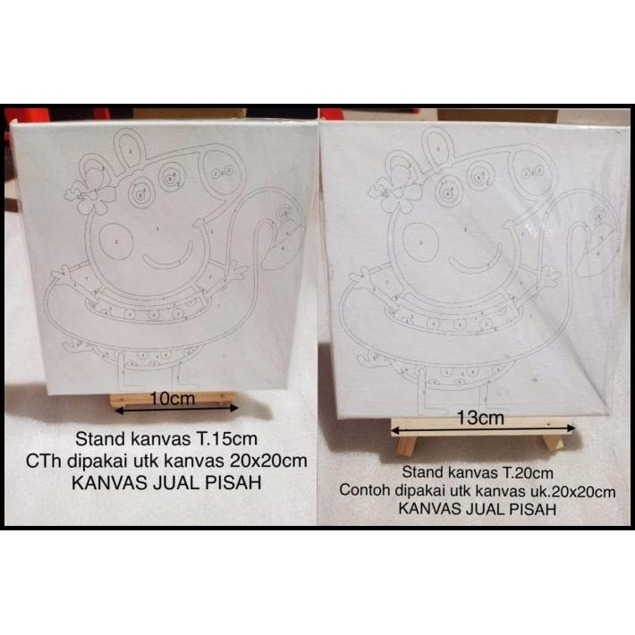 

BEST DEAL MINI WOODEN EASEL TRIPOD STAND KANVAS PENYANGGA KAYU KANVAS LUKIS !!!!!!