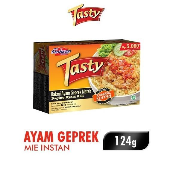 

READY STOCK SEDAAP TASTY MIE INSTAN BAKMI AYAM X 6PCS + AYAM GEPREK X 6PCS !!!!!