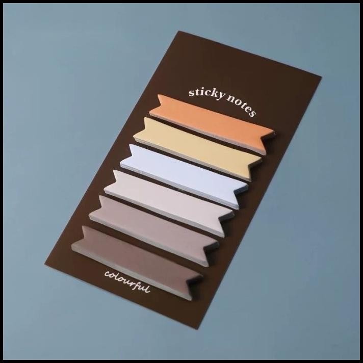 

HOT DEAL ISI 120 LEMBAR VINTAGE STICKY NOTES ANNOTATE AESTHETIC PEMBATAS BUKU !!!!!