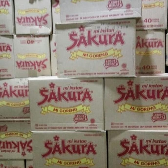 

TERBARU MIE SAKURA GORENG HARGA GROSIR PERKARTON (1 KARTON ISI 40 BKS) !!!!!