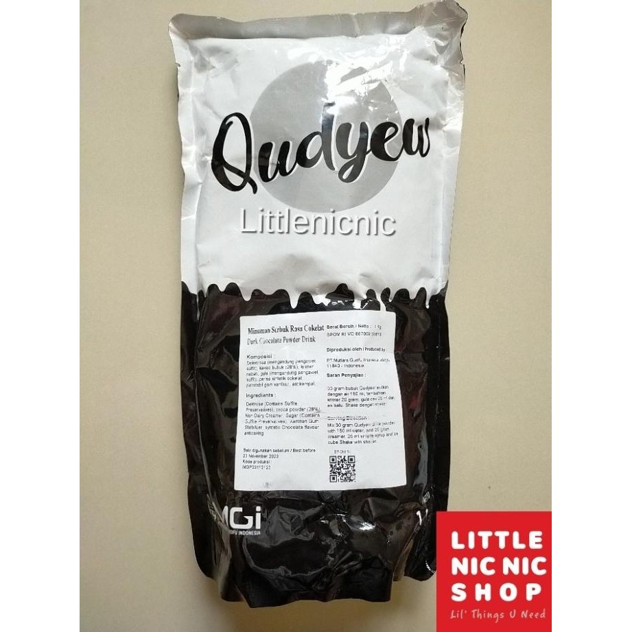 

NEW PRODUK QUDYEW DARK CHOCOLATE BUBUK MINUMAN SERBUK COKLAT !!!!!