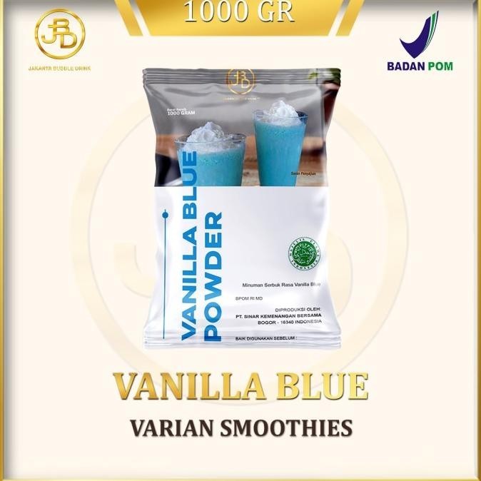 

TERBARU BUBUK MINUMAN PREMIUM VANILLA BLUE 1KG || JAKARTA BUBBLE DRINK !!!!!