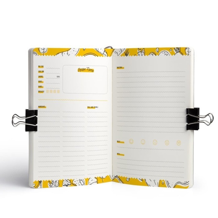 

A5 Recipe Journal Blue