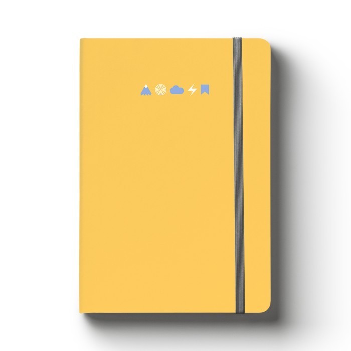 

Papermark A5 Yellow Study Planner