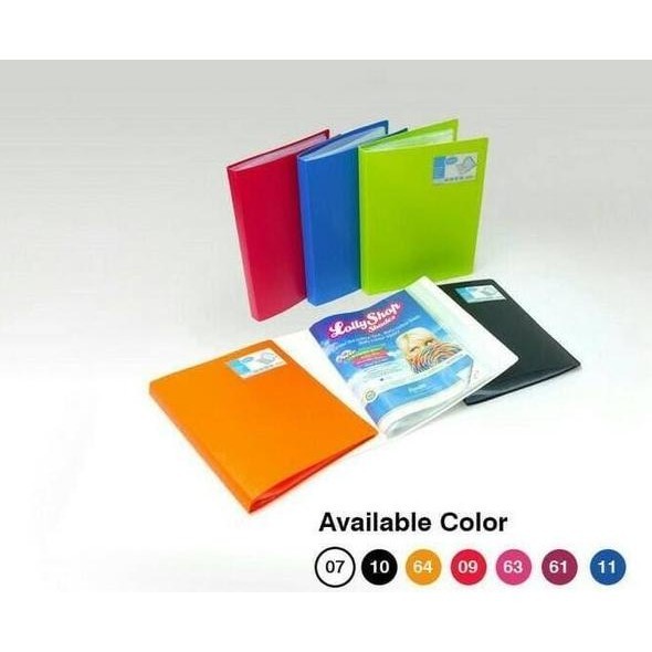 

BANTEX DISPLAY BOOK / CLEAR HOLDER FOLIO 60 SHEET (3187) ( Pcs )