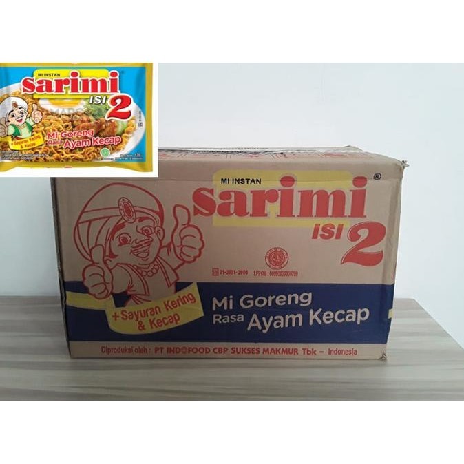 

NEW PRODUK SARIMI ISI 2 GORENG AYAM KECAP [126GR /24 PCS / 1 KARTON ] !!!!!