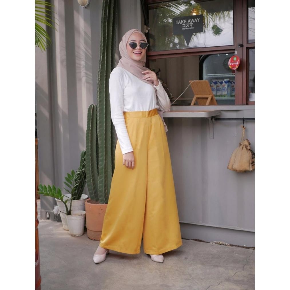 Celana Kulot Jumbo Wanita Laika Kulot Jumbo Wanita Kulot Kulot Jumbo Bahan Premium